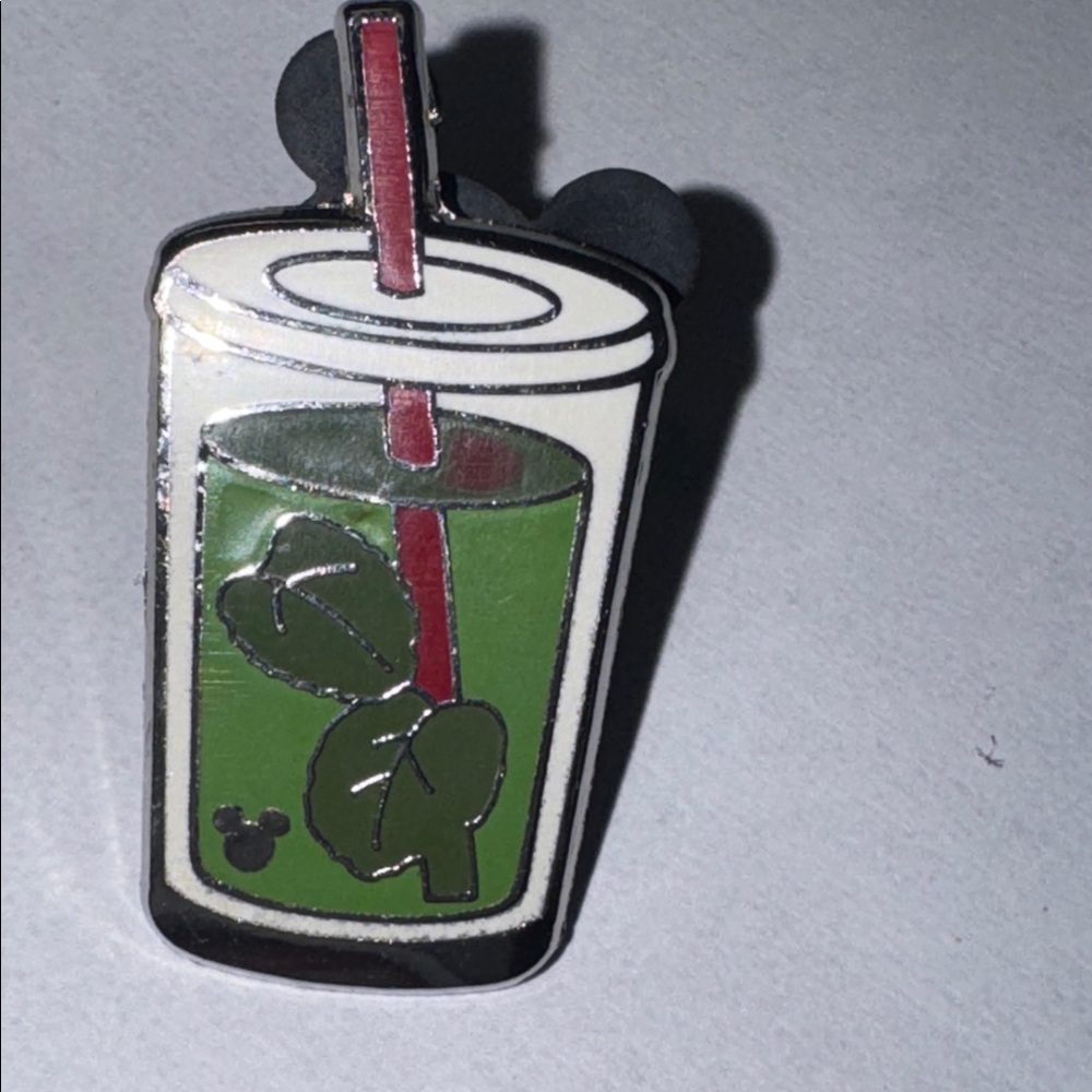 Disney Hidden Mickey Mint Julep cup pin 2011 Disneyland Resort "Icons" pins.